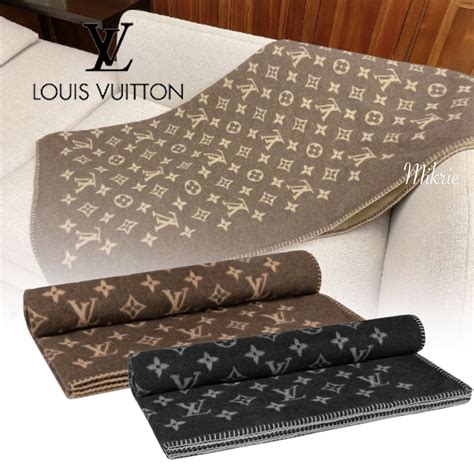 louis vuitton print blanket|Louis Vuitton monogram eclipse blanket.